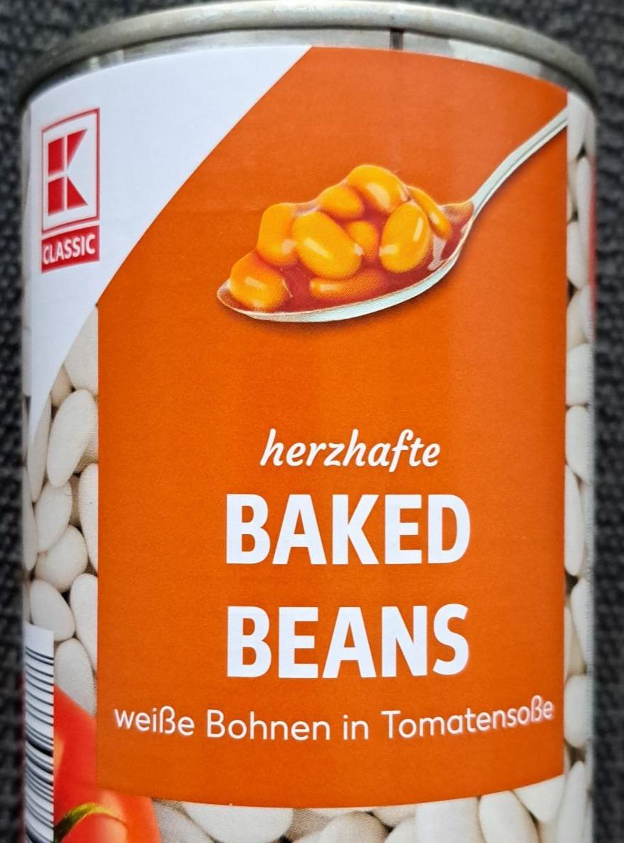 Fotografie - Baked beans weiße Bohnen in Tomatensoße K-Classic