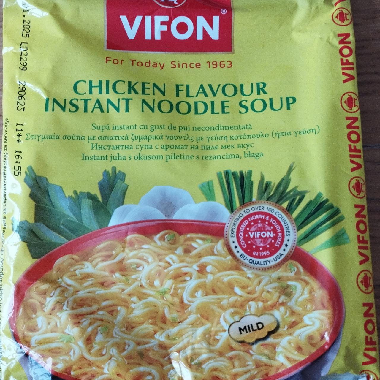 Fotografie - Chicken Flavour Instant Noodle Soup Vifon