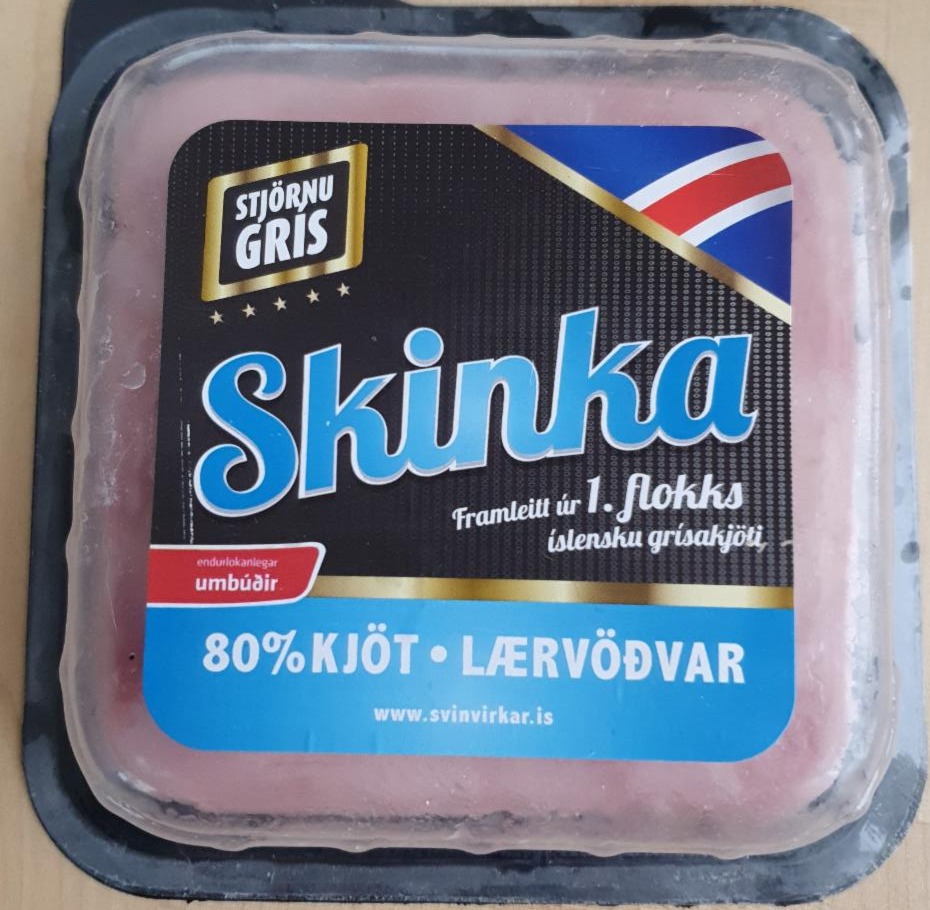 Fotografie - Silkiskorin Skinka 80% Stjörnu Grís