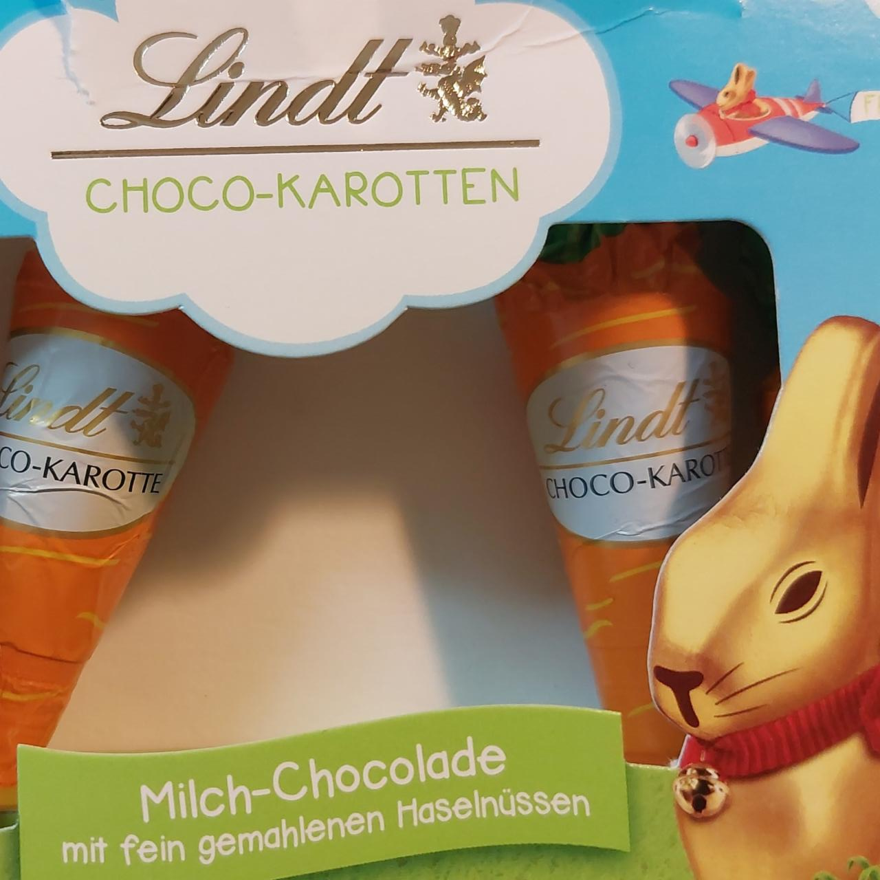 Fotografie - Choco-karotten Milch-Chocolate Lindt