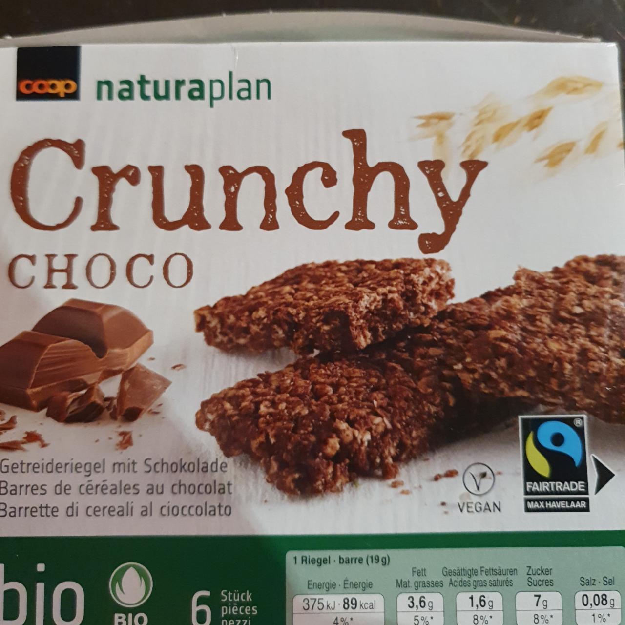 Fotografie - Crunchy choco Bio Coop Naturaplan