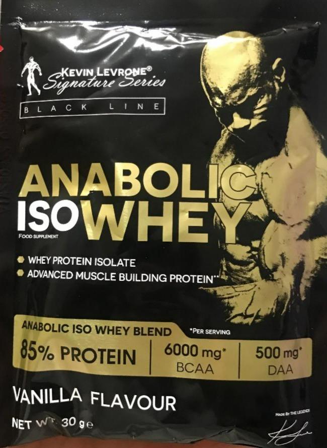 Fotografie - Anabolic Iso whey protein Vanilla Kevin Levrone