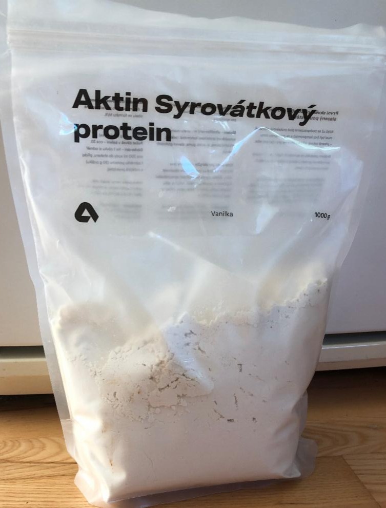 Fotografie - Syrovátkový protein vanilka Aktin