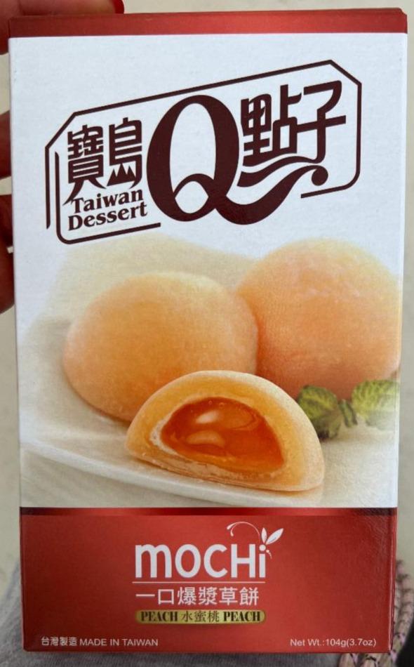 Fotografie - Taiwan Dessert Mochi Peach Q