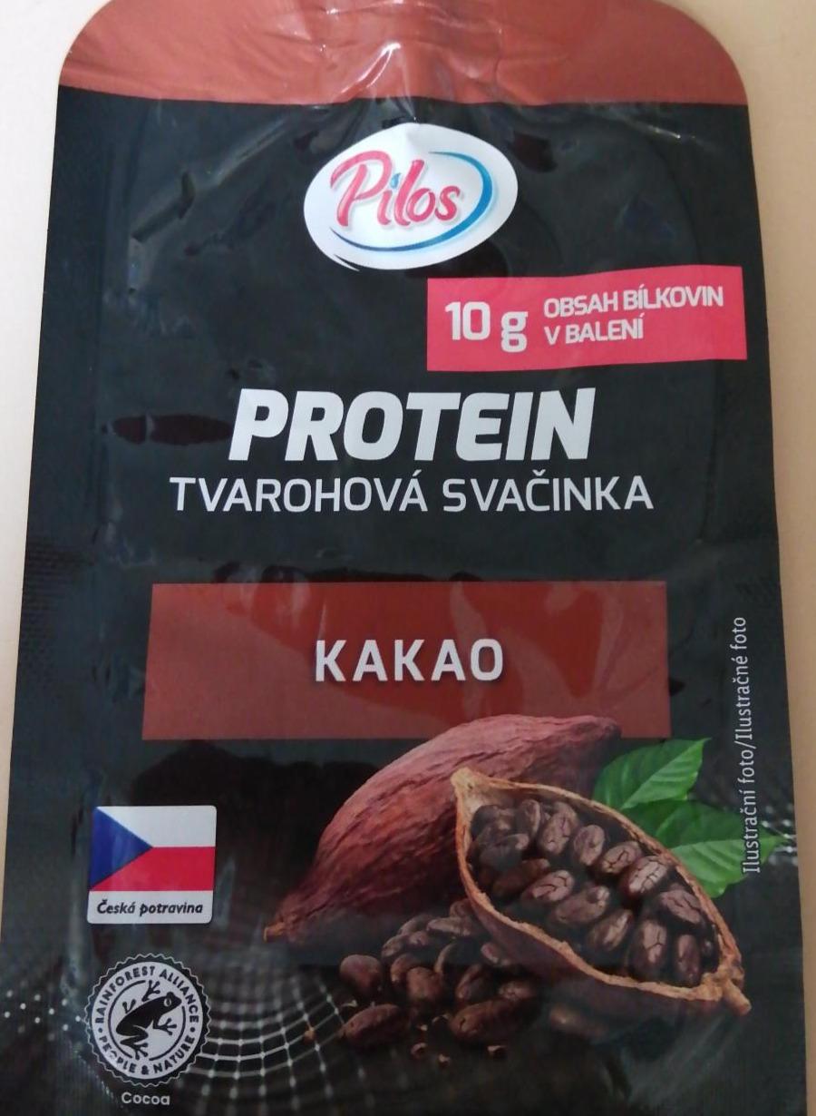 Fotografie - Protein tvarohová svačinka kakao Pilos