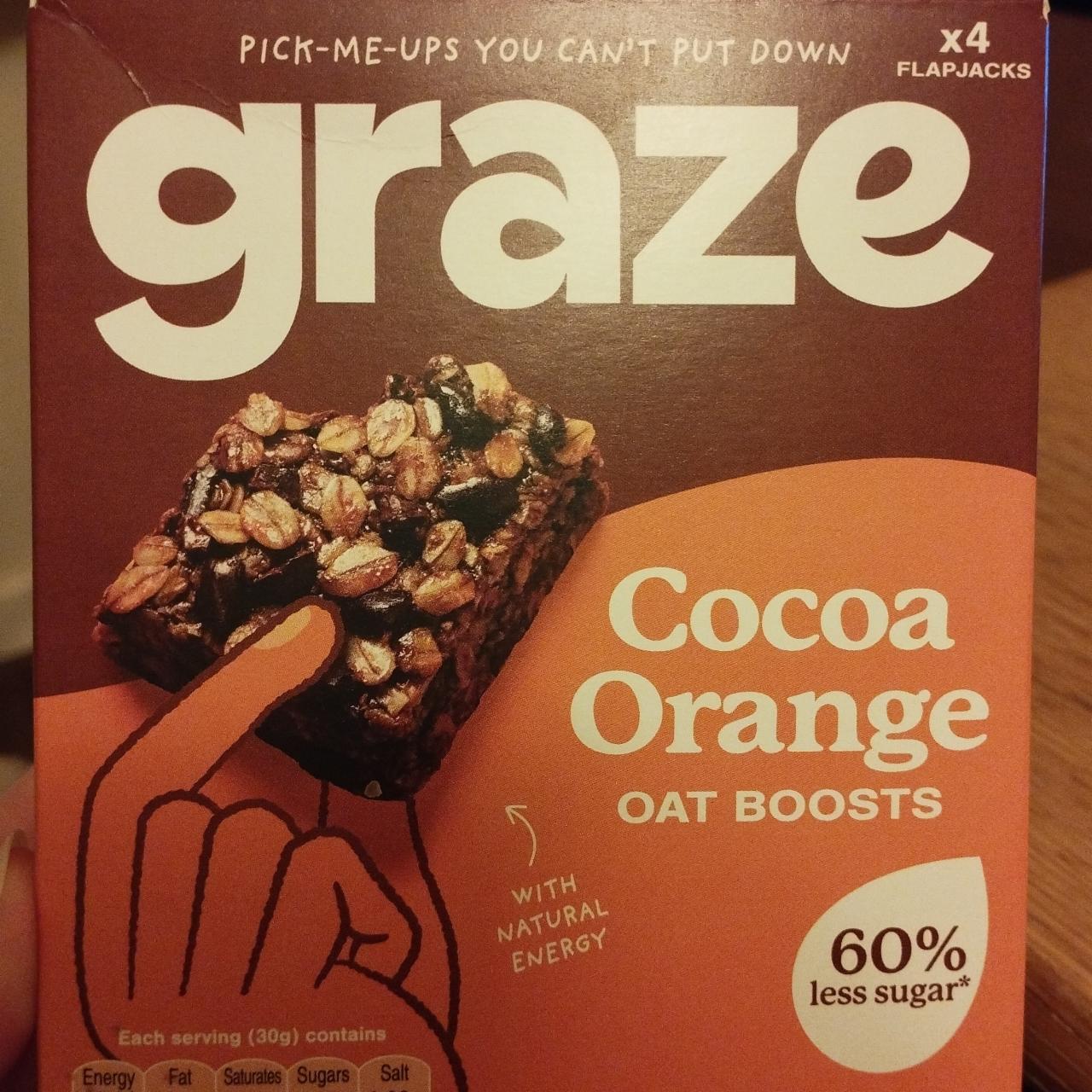 Fotografie - Cocoa Orange Oat Boosts Graze