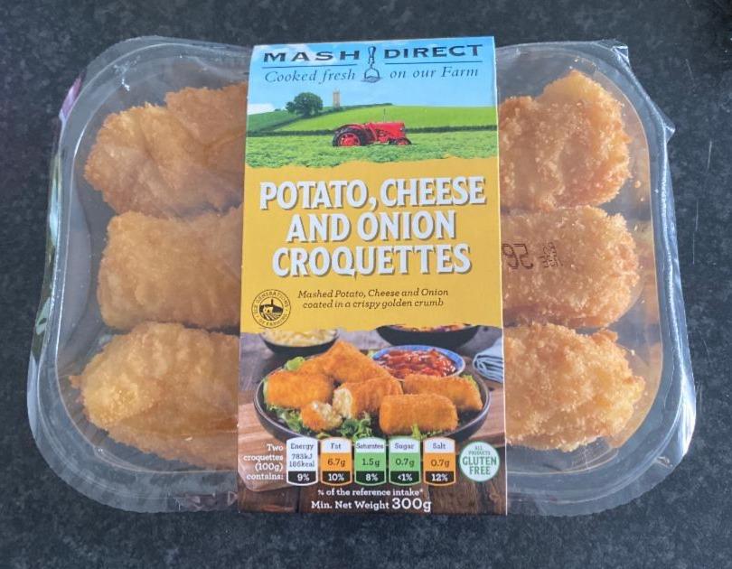 Fotografie - Potato, Cheese and Onion Croquettes Mash Direct