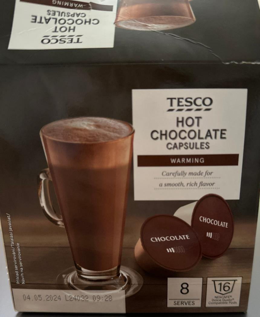 Fotografie - Hot Chocolate capsules Tesco