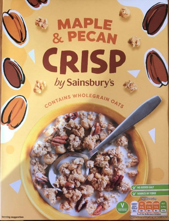 Fotografie - Maple & Pecan Crisp by Sainsbury’s