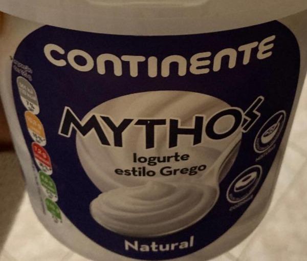 Fotografie - Mythos Iogurte estilo Grego natural Continente