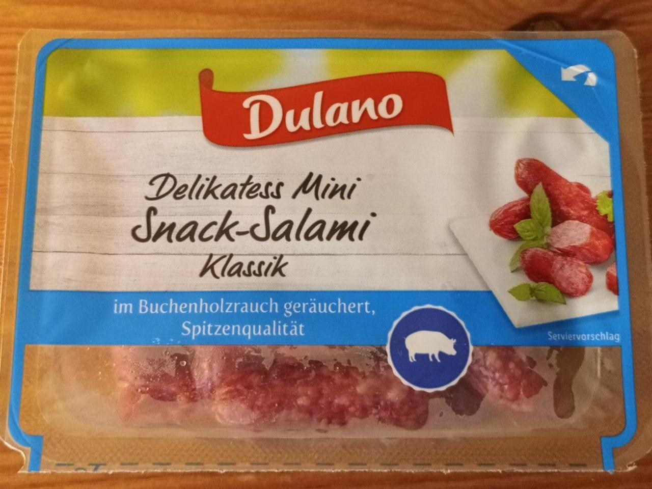 Fotografie - Delikatess Mini Snack-Salami Klassik Dulano