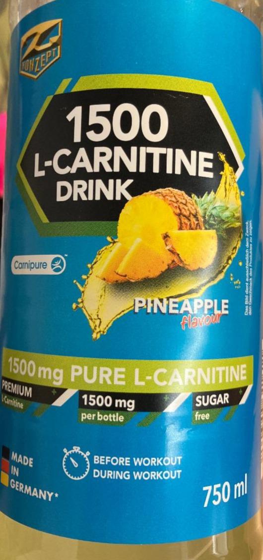 Fotografie - 1500 L-Carnitine drink pineapple Z-Konzept