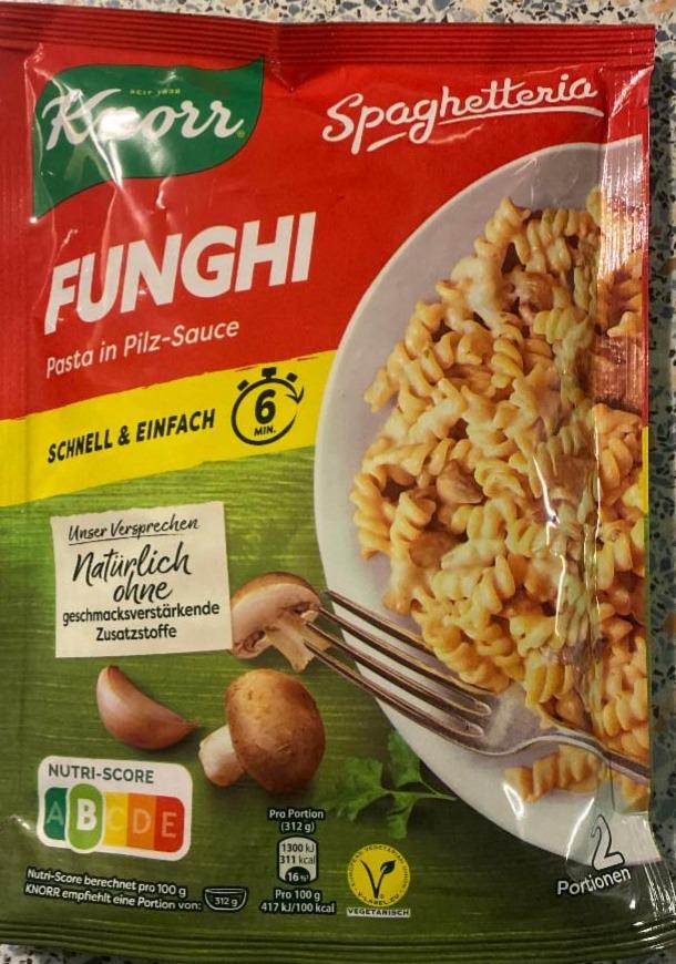 Fotografie - Funghi Pasta in Pilz-Sauce Spaghetteria Knorr