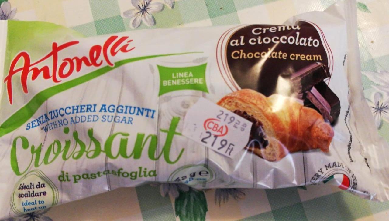 Fotografie - Croissant bez cukru s čokoládovou náplní Antonelli