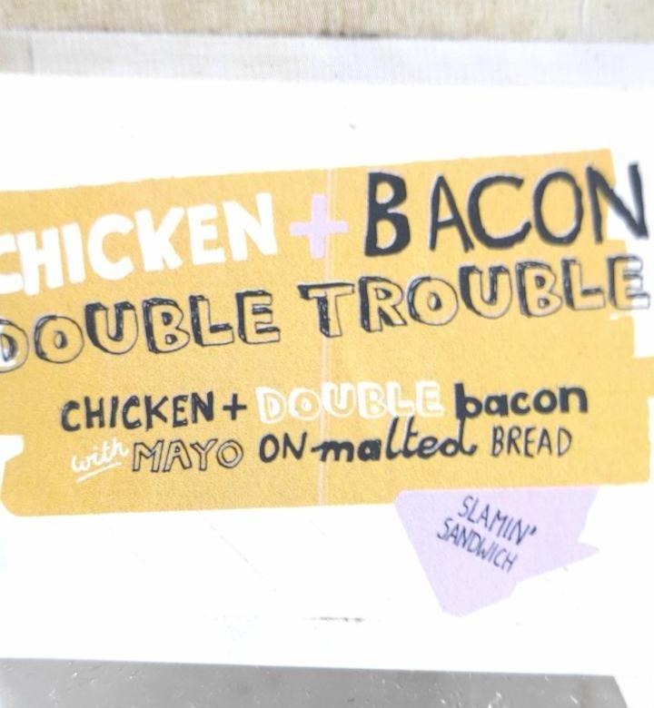 Fotografie - Chicken + Bacon Double Trouble Sandwich Scribbles