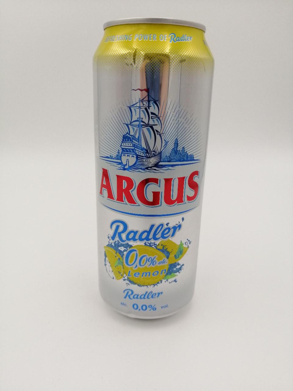 Fotografie - Beer & Lemonade 0,0% Lemon Argus