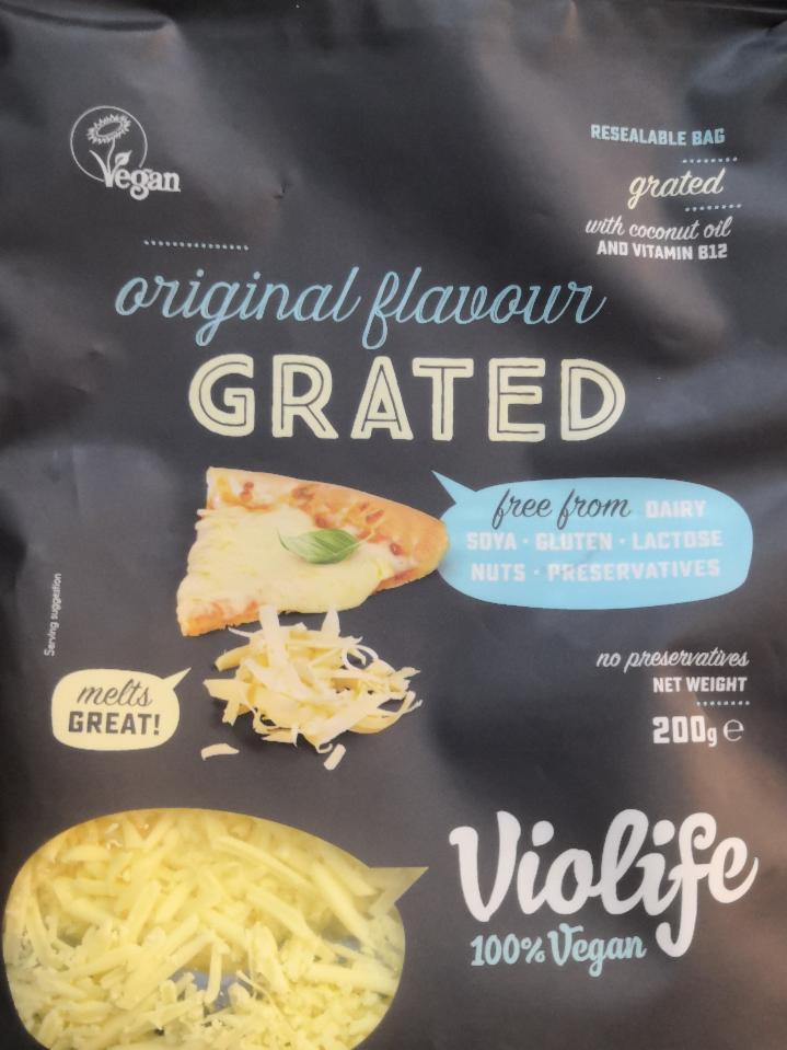 Fotografie - Original Flavour Grated - Violife