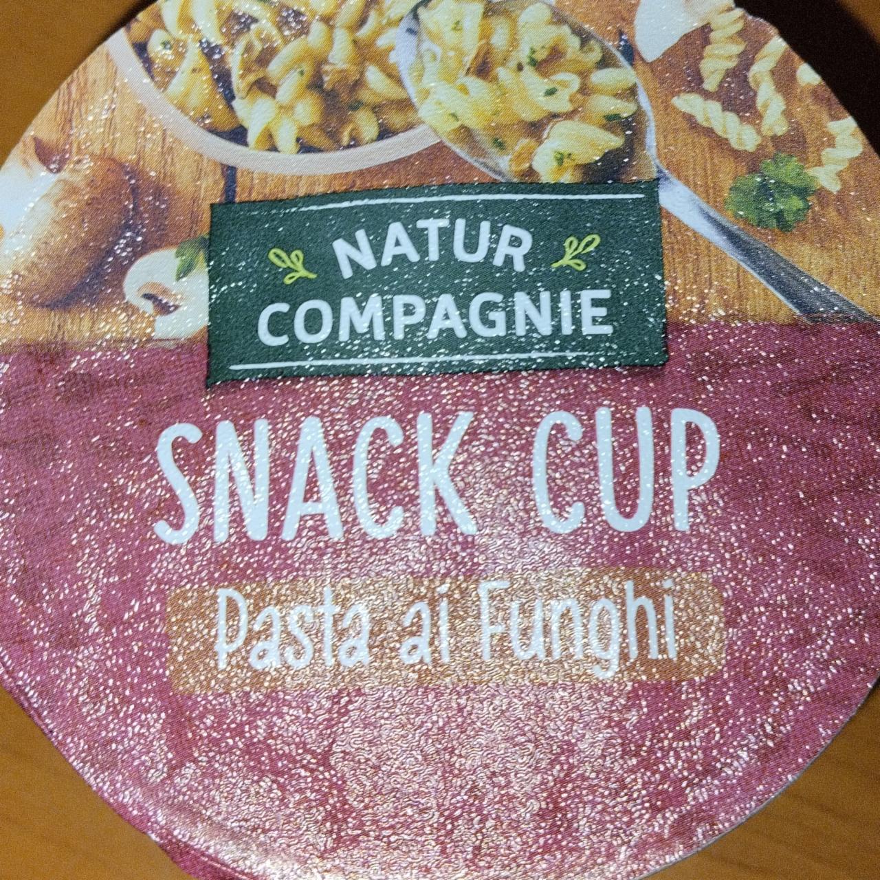 Fotografie - Snack cup Pasta ai Funghi Natur Compagnie