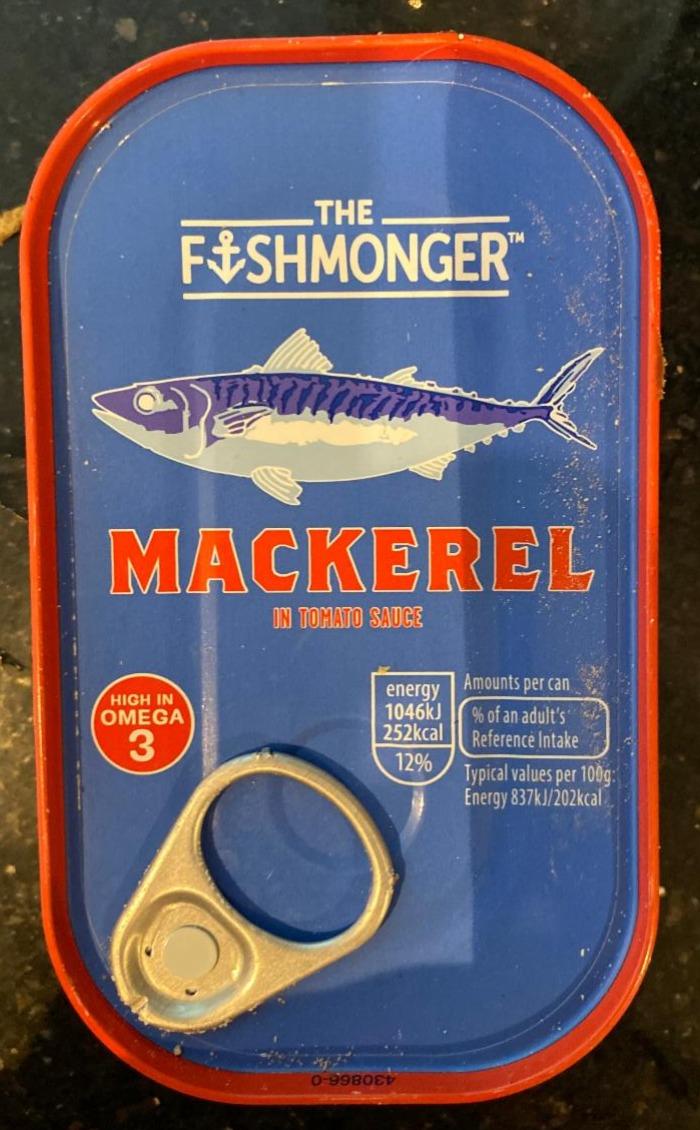 Fotografie - Mackerel in tomato sauce The Fishmonger