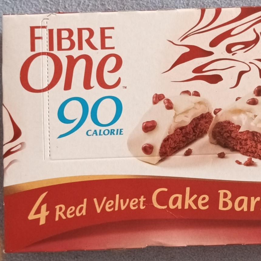 Fotografie - Red Velvet cake bars Fibre One