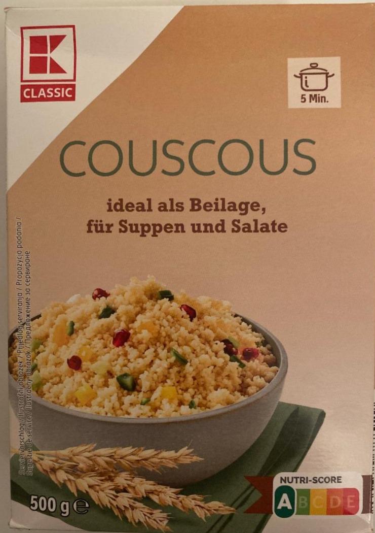 Fotografie - Couscous K-Classic