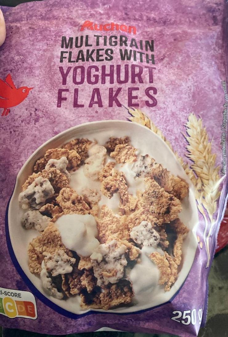 Fotografie - Multigrain flakes with yoghurt flakes Auchan