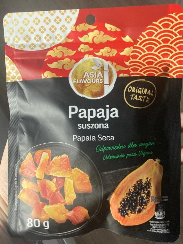 Fotografie - Papaja suszona Asia Flavours