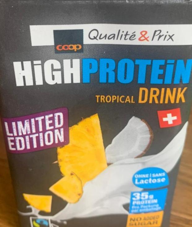 Fotografie - High Protein Tropical Drink Coop Qualite & Prix