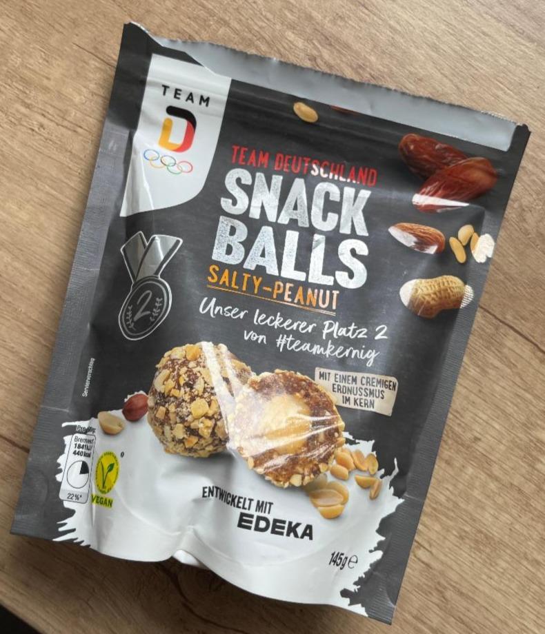 Fotografie - Snack Balls Salty-Peanut Team Deutschland