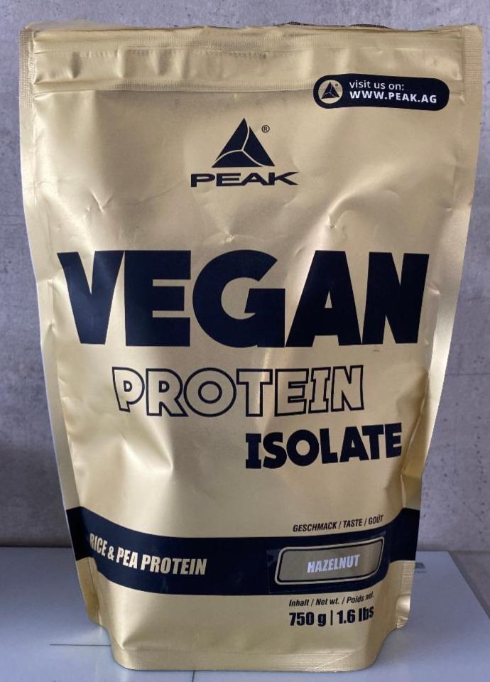 Fotografie - Vegan Protein Isolate Hazelnut Peak