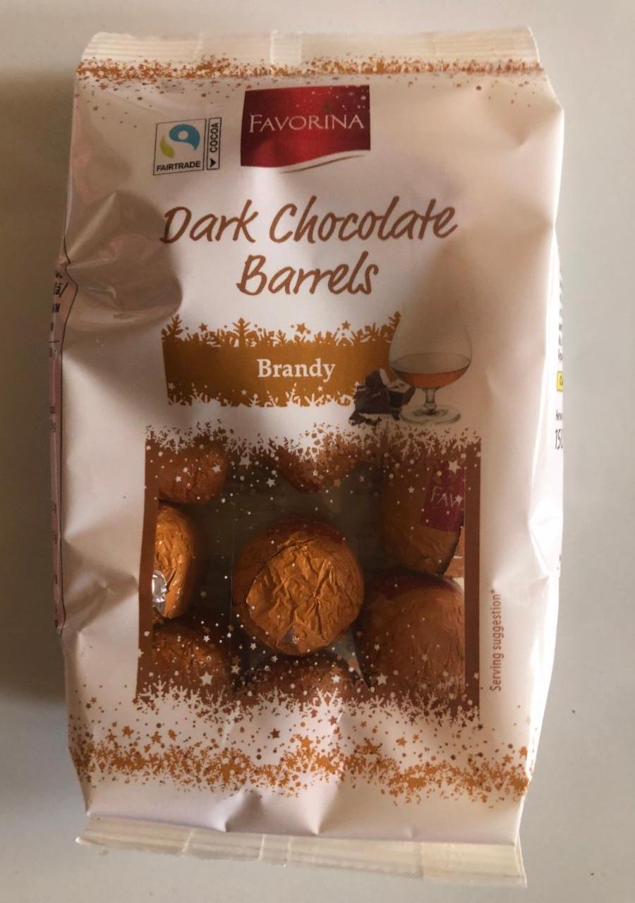 Fotografie - Dark Chocolate Barrels Brandy Favorina