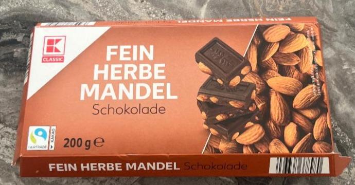 Fotografie - Fein Herbe Mandel Schokolade K-Classic