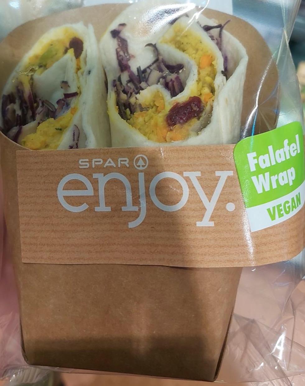 Fotografie - Falafel wrap enjoy Spar