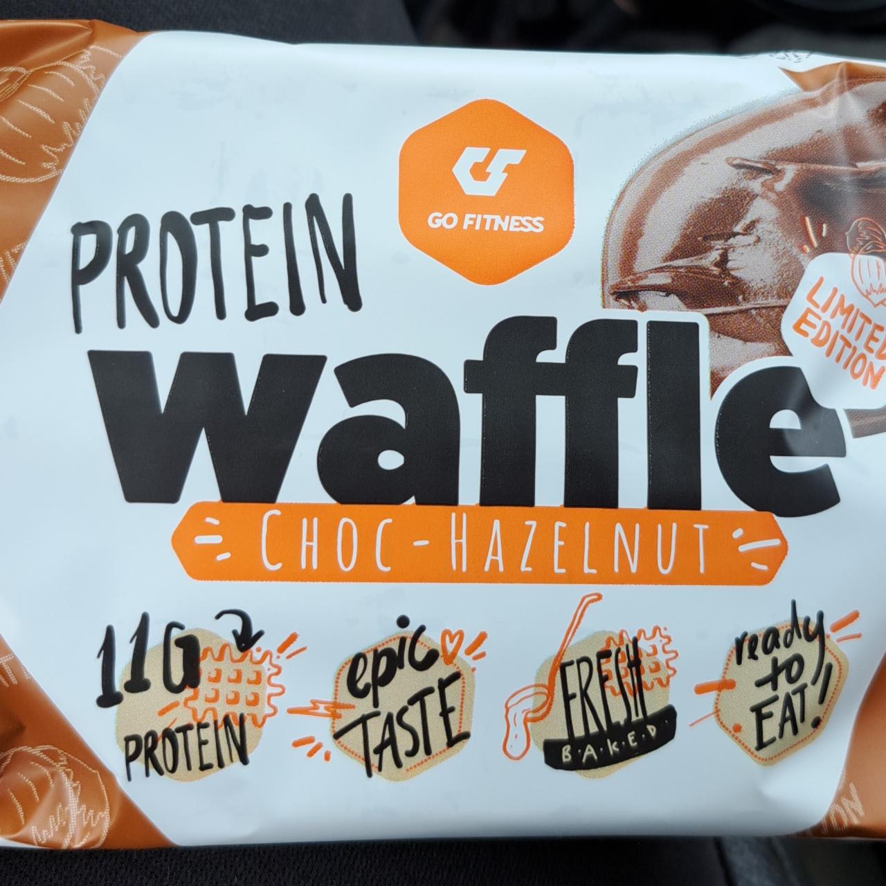 Fotografie - Protein waffle Choc-Hazelnut Go fitness