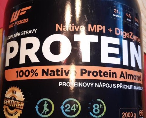 Fotografie - Native MPI+DigeZyme 100% Native Protein Almond WeFood