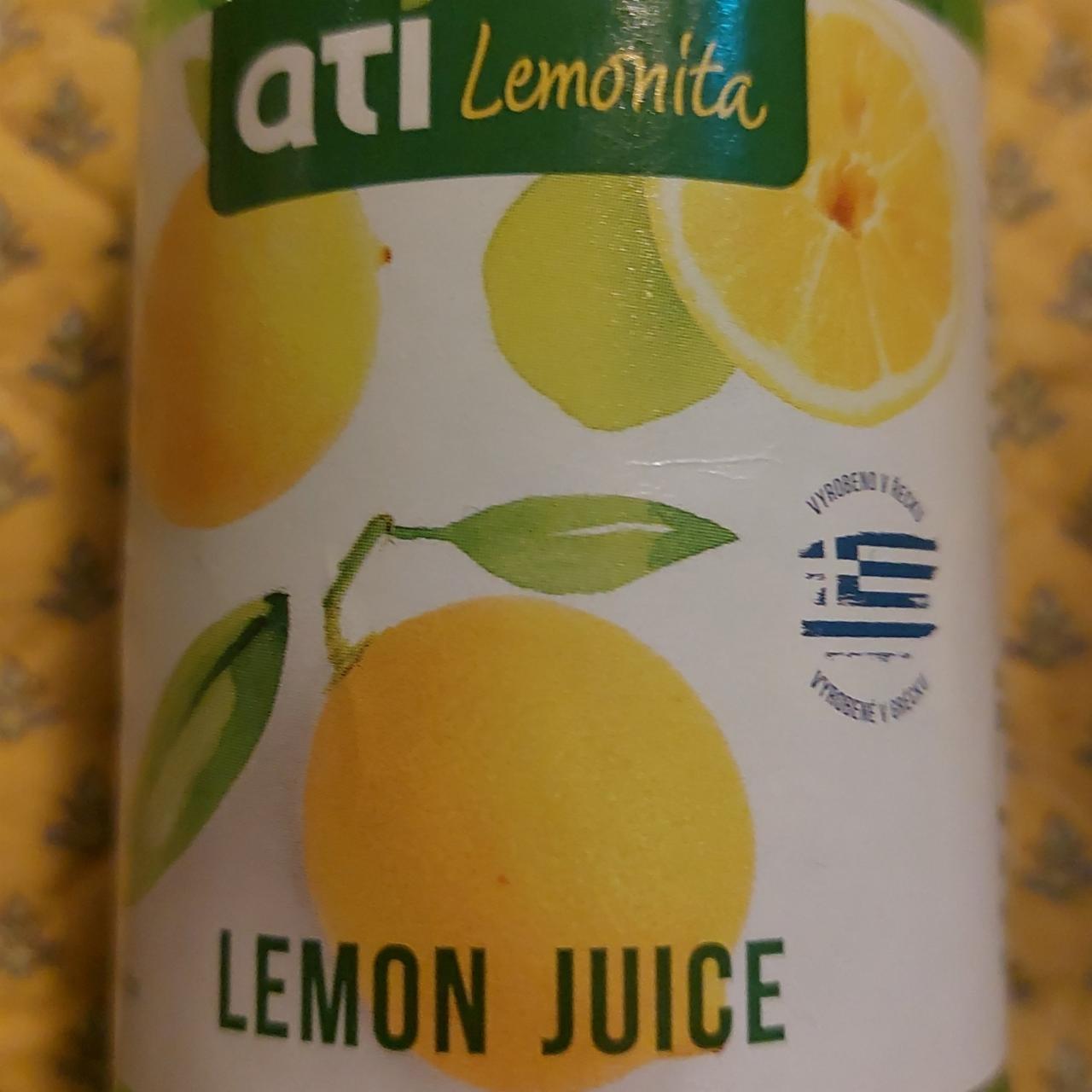 Fotografie - Lemon juice Ati Lemonita