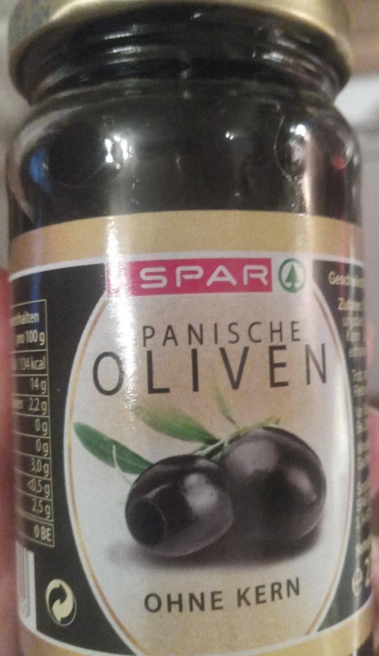 Fotografie - Spanische Oliven schwarz ohne Kern Spar