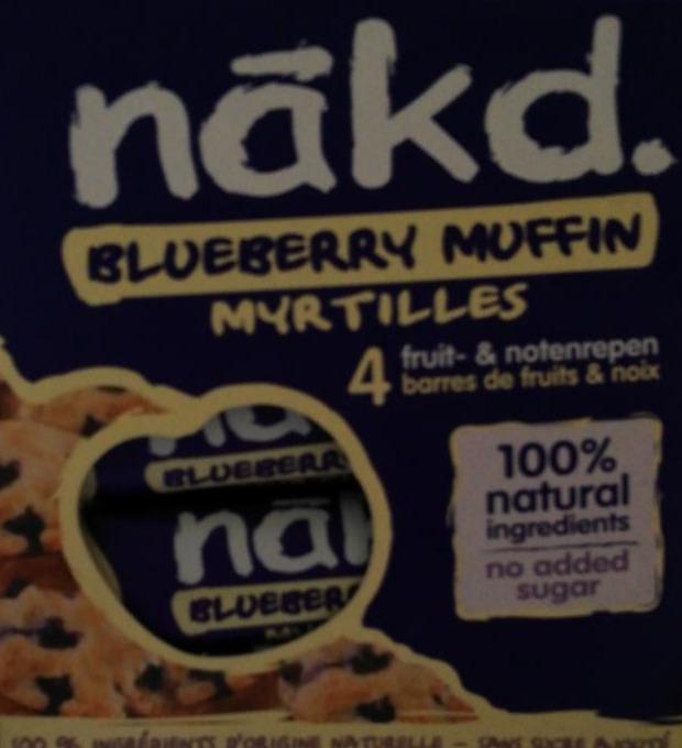 Fotografie - NAKD Blueberry muffin