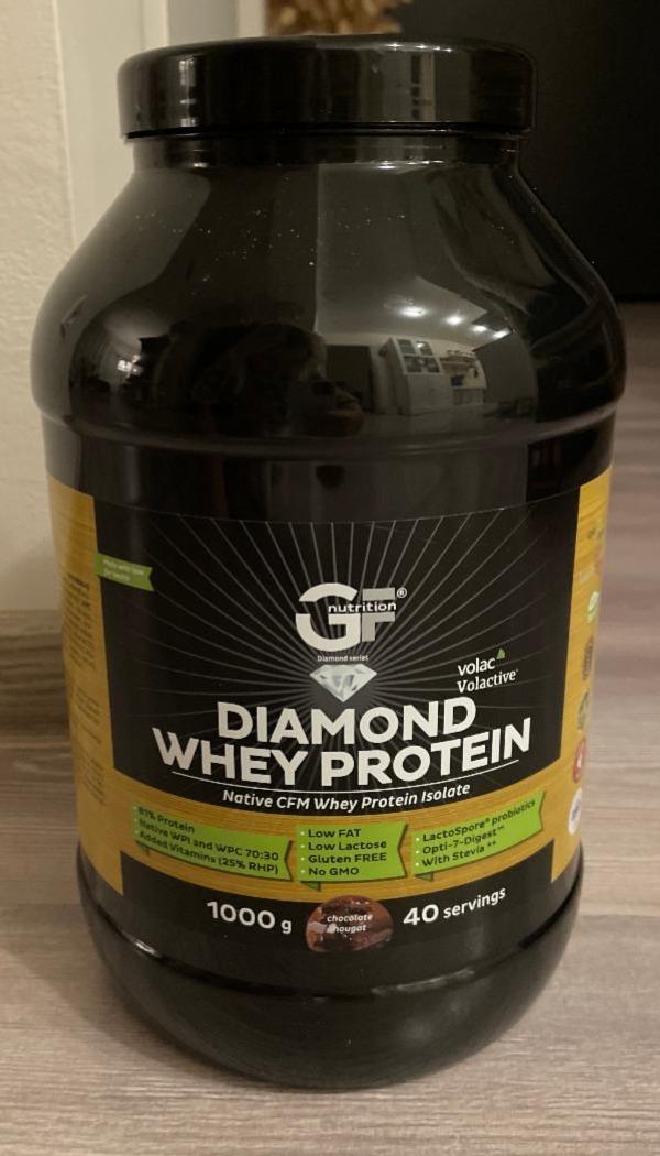 Fotografie - Diamond Whey Protein Chocolate Nougat GF Nutrition