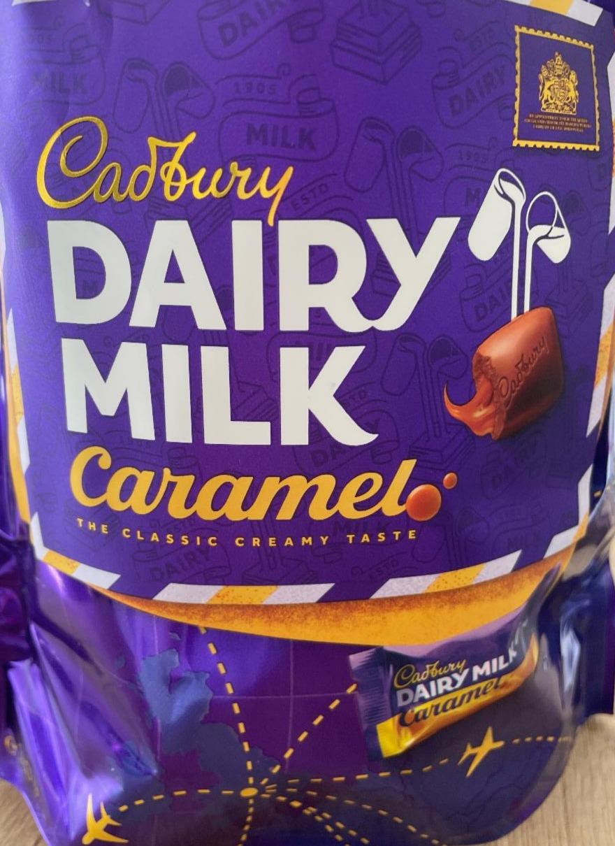 Fotografie - Dairy Milk caramel Cadbury