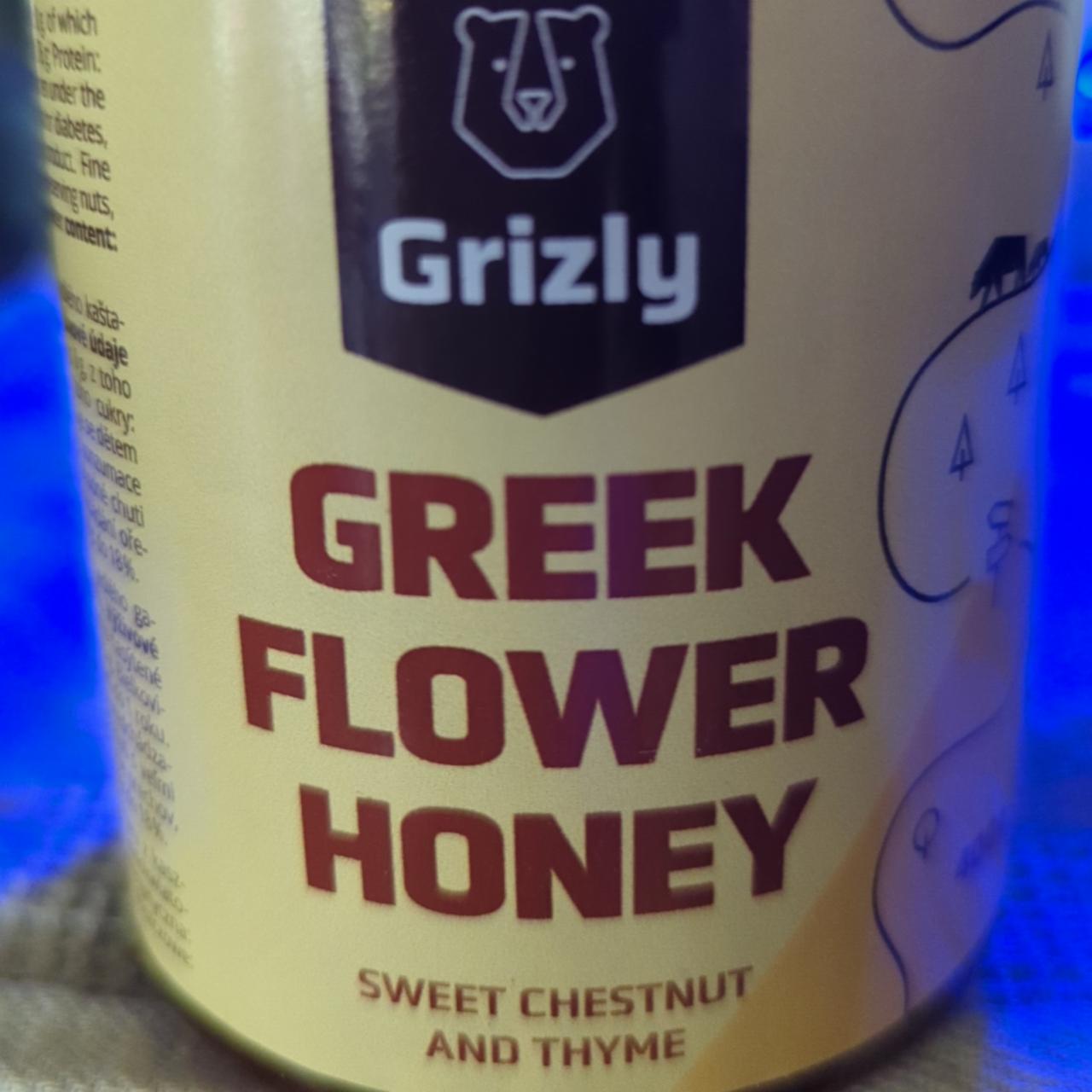 Fotografie - Greek Flower Honey sweet chestnut and thyme Grizly