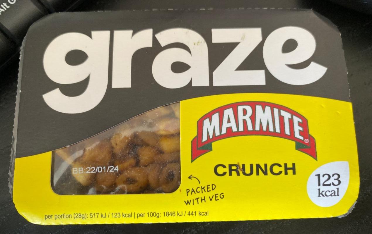 Fotografie - Graze Crunch Marmite