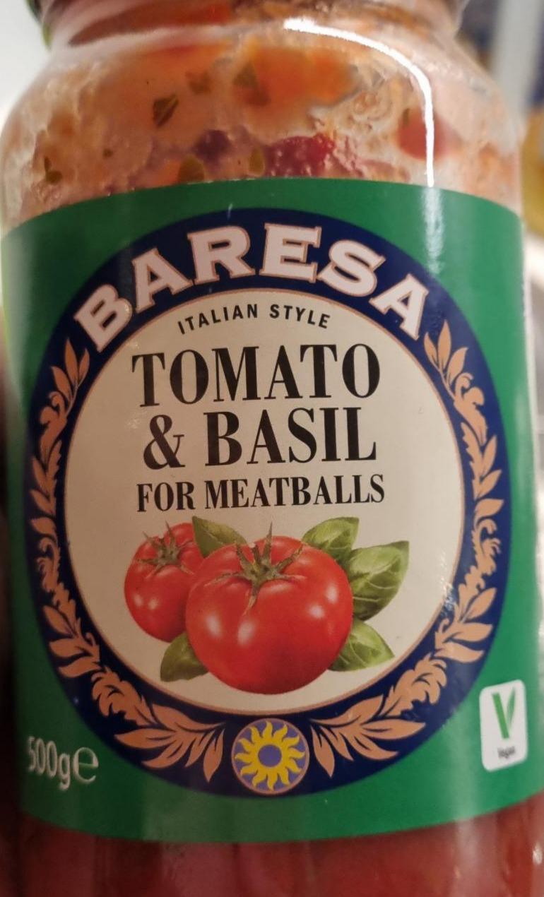 Fotografie - Tomato & Basil For Meatballs Baresa