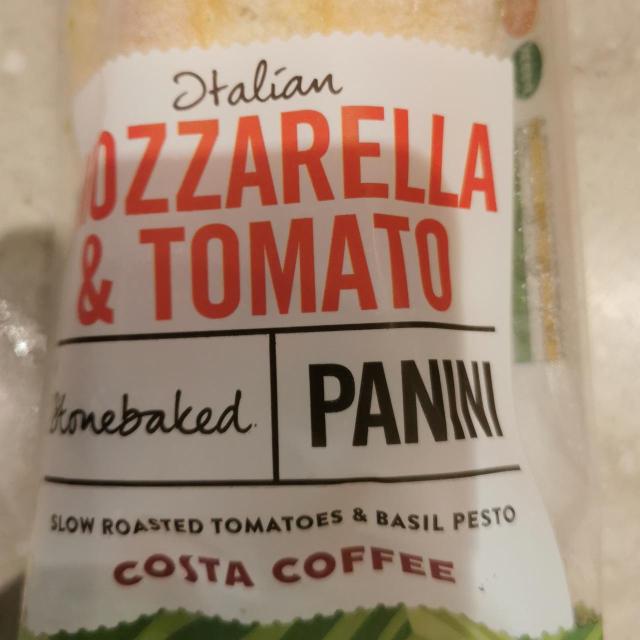 Fotografie - Italian Mozzarella & Tomato Panini Costa Coffee