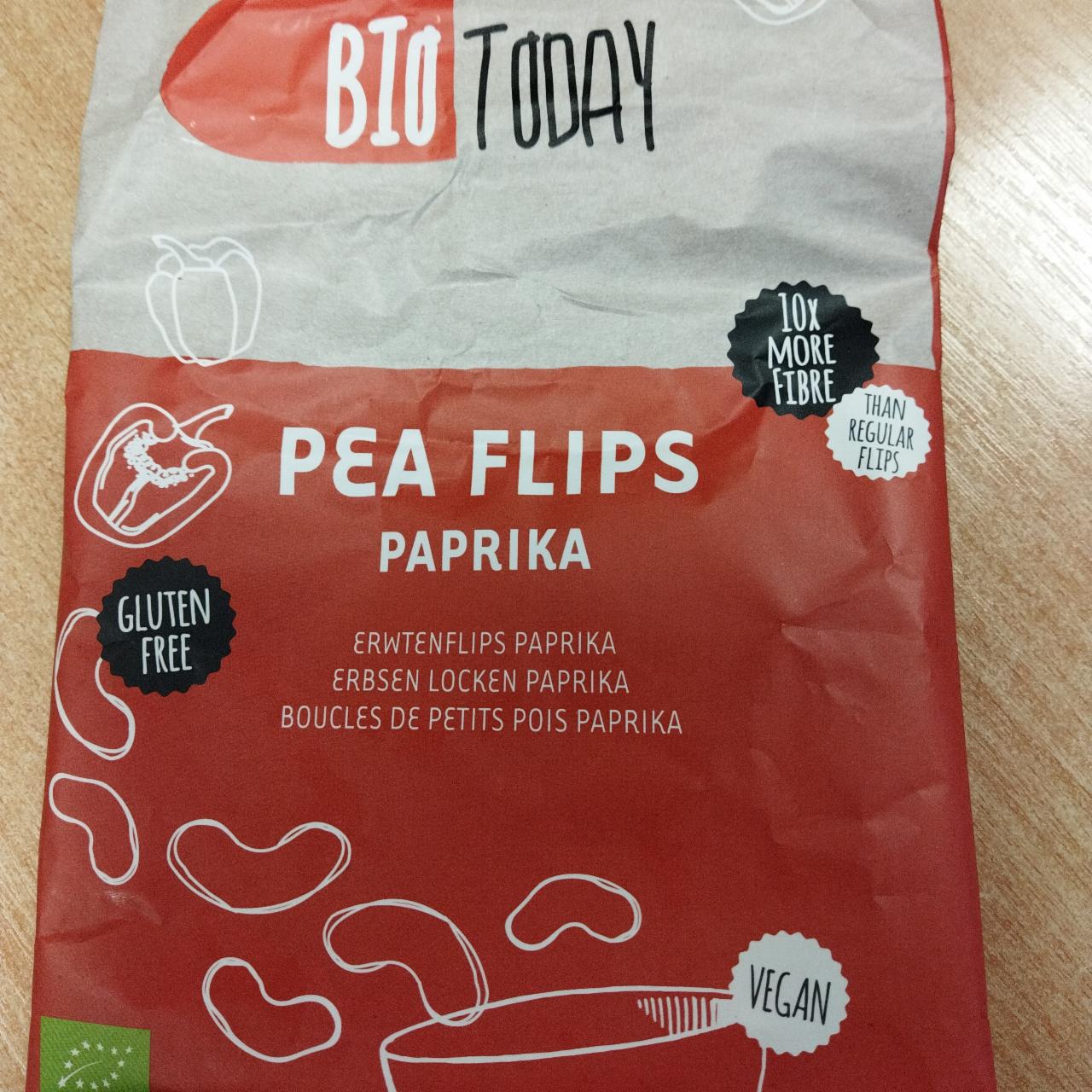 Fotografie - Pea flips Paprika BioToday