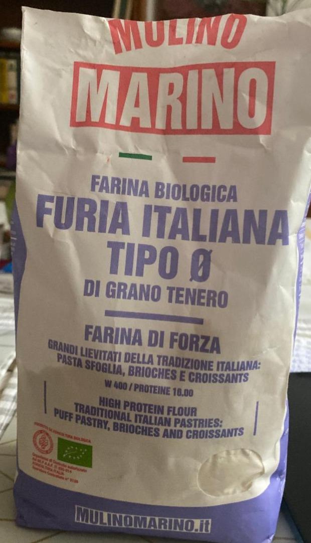 Fotografie - Farina Biologica Furia Italiana Tipo 0 Di Grano Tenero Mulino Marino