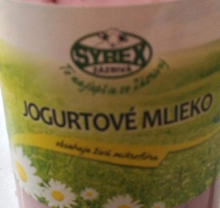 Fotografie - Jogurtové mlieko Borůvka Syrex Zázrivá
