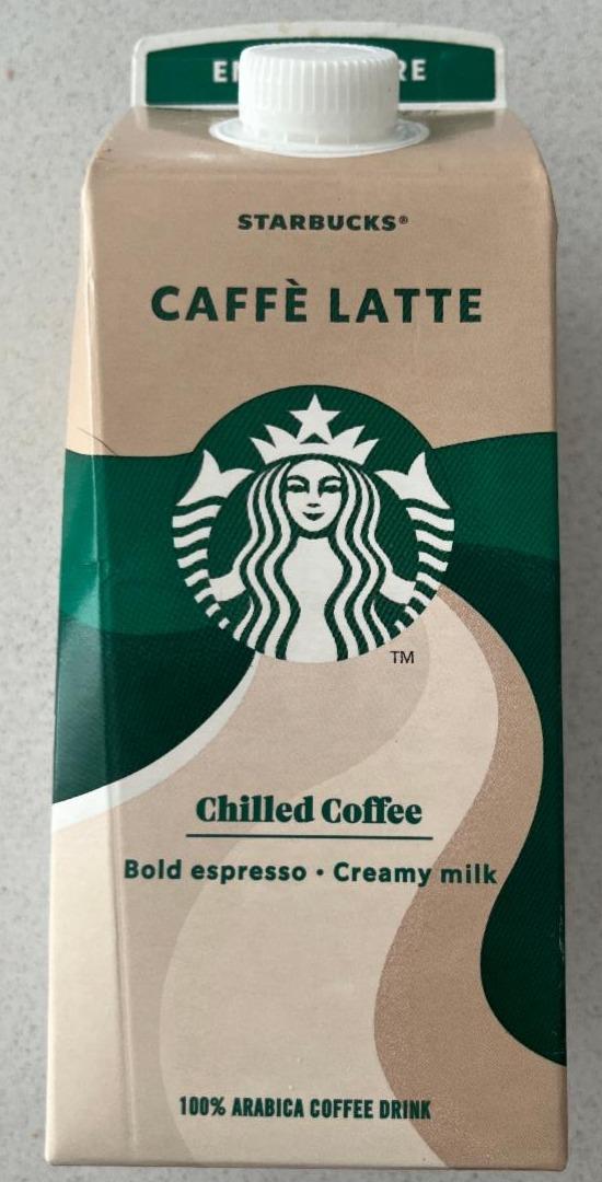 Fotografie - Caffè Latte Chilled Coffee Bold Espresso - Creamy Milk Starbucks