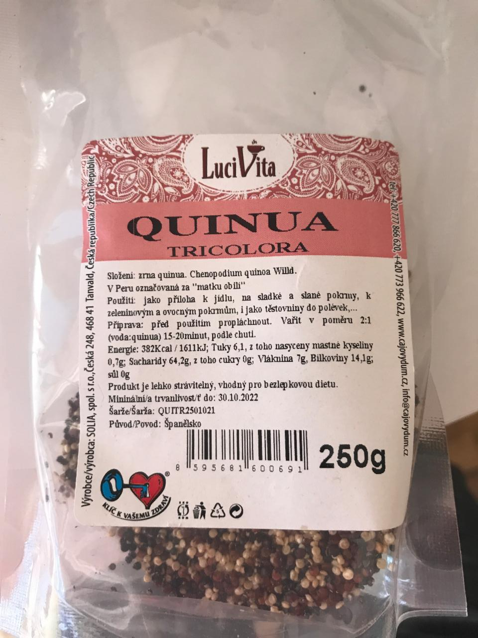 Fotografie - Quinua tricolora LuciVita