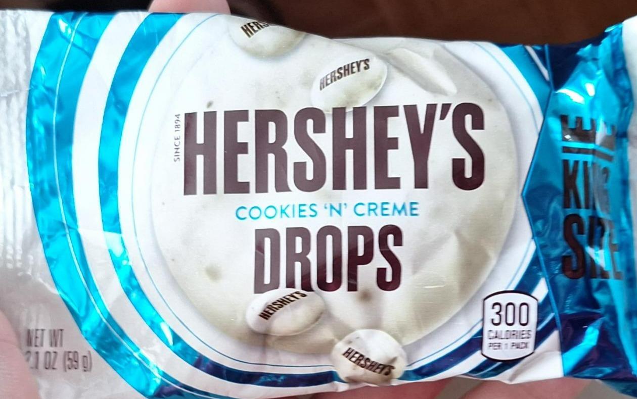 Fotografie - Cookies 'n' creme drops Hershey's